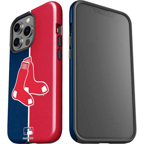 MLB Boston Red Sox Split iPhone 15 Pro Impact Case