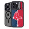MLB Boston Red Sox Split iPhone 15 Pro Kickstand Case