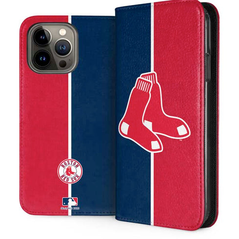 MLB Boston Red Sox Split iPhone Cases