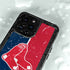 MLB Boston Red Sox Split iPhone 15 Pro Waterproof Case