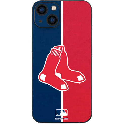 MLB Boston Red Sox Split iPhone 15 Skin