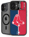MLB Boston Red Sox Split iPhone 16 Plus Kickstand Case