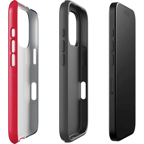 MLB Boston Red Sox Split iPhone 16 Pro Impact Case