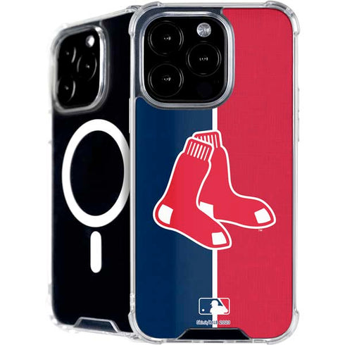 MLB Boston Red Sox Split iPhone 16 Pro MagSafe Case