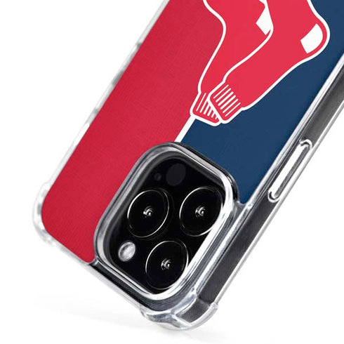MLB Boston Red Sox Split iPhone 16 Pro Max MagSafe Case