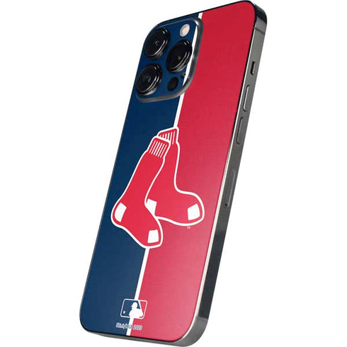 MLB Boston Red Sox Split iPhone 16 Pro Skin