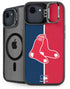 MLB Boston Red Sox Split iPhone 16e Kickstand Case