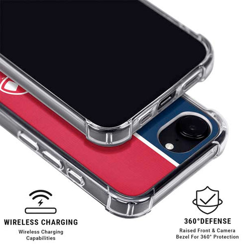 MLB Boston Red Sox Split iPhone 16e MagSafe Case