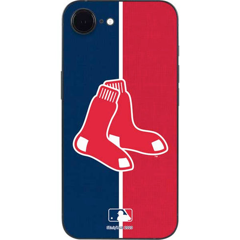 MLB Boston Red Sox Split iPhone 16e Skin