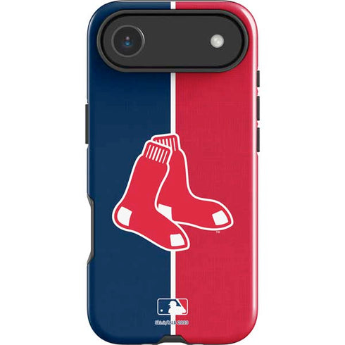 MLB Boston Red Sox Split iPhone 17 Air Impact Case