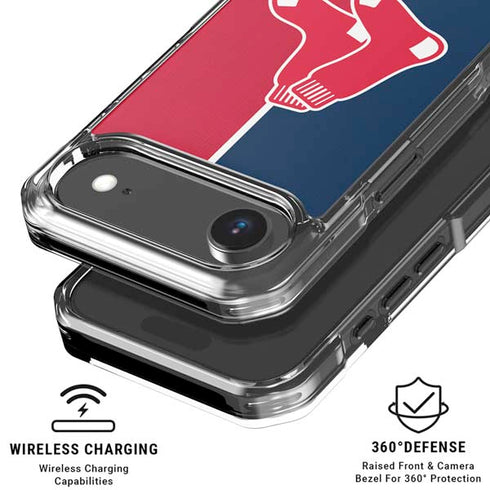 MLB Boston Red Sox Split iPhone 17 Air MagSafe Case