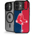 MLB Boston Red Sox Split iPhone 17 Kickstand Case