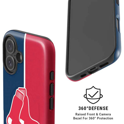 MLB Boston Red Sox Split iPhone 17 Magsafe Impact Case