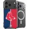 MLB Boston Red Sox Split iPhone 17 Pro Max MagSafe Case