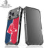 MLB Boston Red Sox Split iPhone 18 Pro Clear Case
