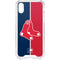 MLB Boston Red Sox Split iPhone XS Clear Case