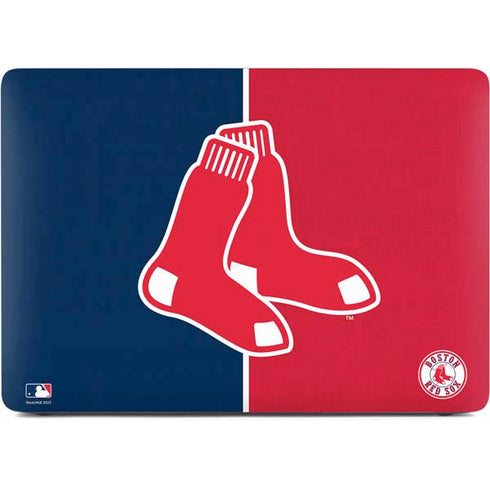 MLB Boston Red Sox Split Apple MacBook Air Skin