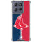 MLB Boston Red Sox Split Moto G Play 5G (2025) Clear Case