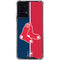MLB Boston Red Sox Split Moto G Power 5G (2024) Clear Case