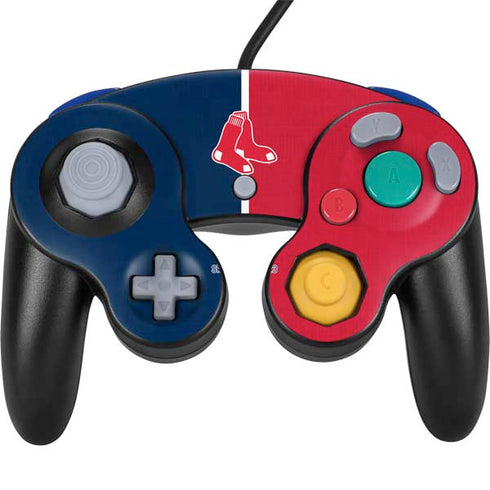 MLB Boston Red Sox Split Nintendo Skins