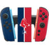 MLB Boston Red Sox Split Nintendo Switch 2 (2025) Joy-Con Controller Skin