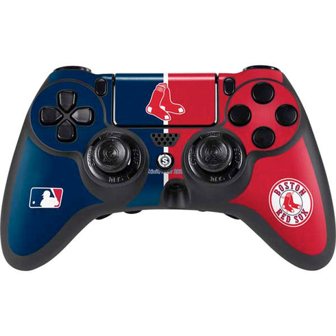 MLB Boston Red Sox Split PlayStation PS4 Skins