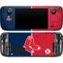 MLB Boston Red Sox Split Steam Deck Handheld Gaming Computer OLED Skin