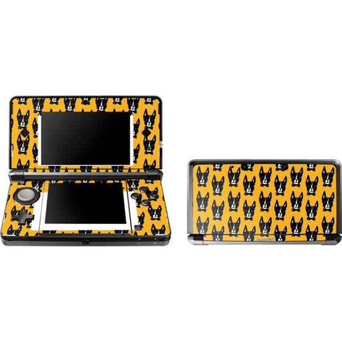Bouffants and Broken Hearts Boston Terrier Nintendo Skins