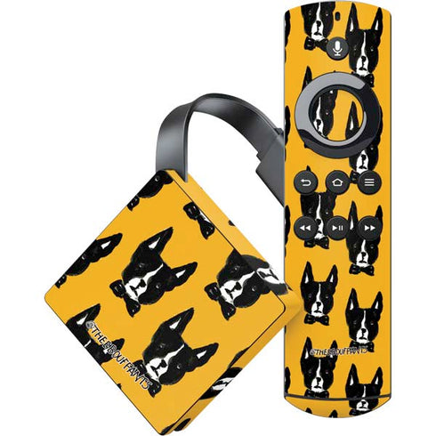 Bouffants and Broken Hearts Boston Terrier Amazon Fire TV Skin