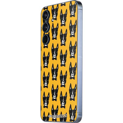 Bouffants and Broken Hearts Boston Terrier Galaxy A36 5G Skin