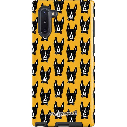 Bouffants and Broken Hearts Boston Terrier Galaxy Cases