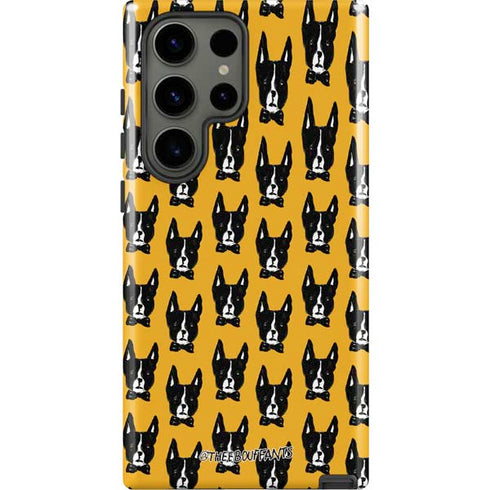 Bouffants and Broken Hearts Boston Terrier Galaxy S23 Ultra Pro Case
