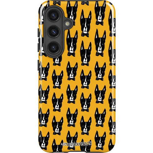 Bouffants and Broken Hearts Boston Terrier Galaxy S25 Impact Case