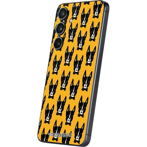 Bouffants and Broken Hearts Boston Terrier Galaxy S25 Plus Skin