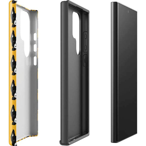 Bouffants and Broken Hearts Boston Terrier Galaxy S25 Ultra Impact Case