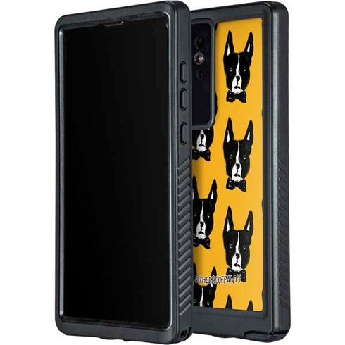 Bouffants and Broken Hearts Boston Terrier Galaxy S24 Ultra Waterproof Case