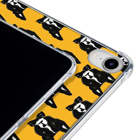 Bouffants and Broken Hearts Boston Terrier iPad 11th Gen (2025) Clear Case