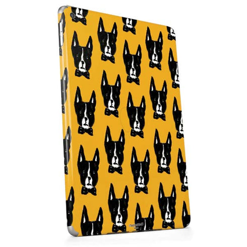 Bouffants and Broken Hearts Boston Terrier Apple iPad Skin