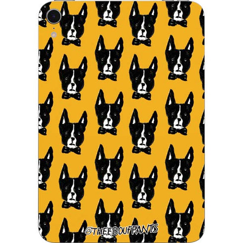 Bouffants and Broken Hearts Boston Terrier Apple iPad Mini Skin