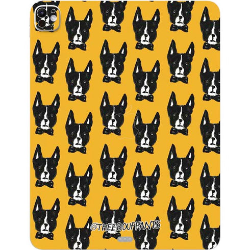 Bouffants and Broken Hearts Boston Terrier iPad Pro 13in M4 (2024) Skin