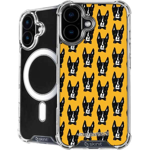 Bouffants and Broken Hearts Boston Terrier iPhone 16 MagSafe Case