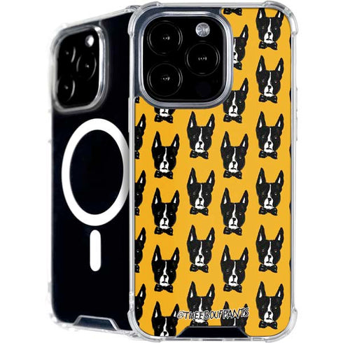Bouffants and Broken Hearts Boston Terrier iPhone 16 Pro MagSafe Case