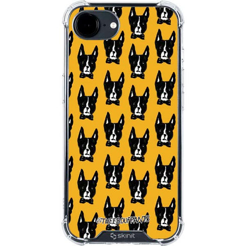 Bouffants and Broken Hearts Boston Terrier iPhone 16e Clear Case