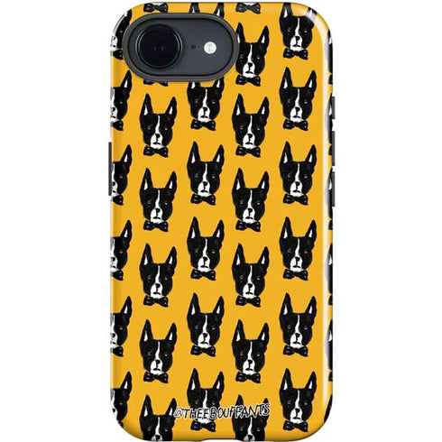 Bouffants and Broken Hearts Boston Terrier iPhone 16e Impact Case