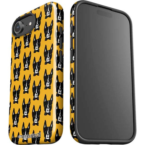 Bouffants and Broken Hearts Boston Terrier iPhone 16e Impact Case