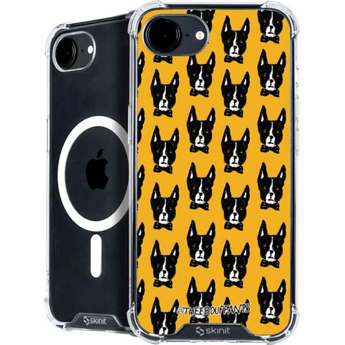 Bouffants and Broken Hearts Boston Terrier iPhone 16e MagSafe Case