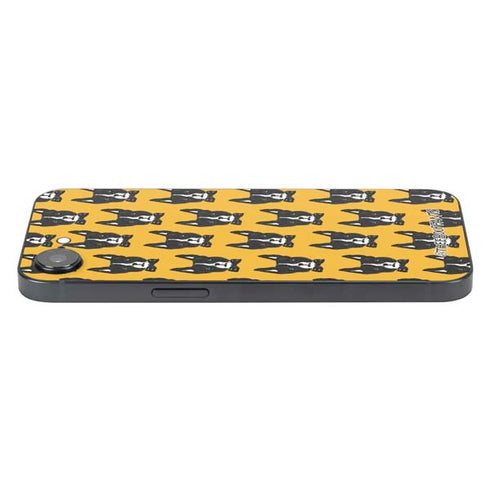 Bouffants and Broken Hearts Boston Terrier iPhone 16e Skin