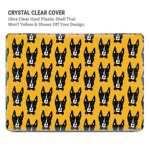 Bouffants and Broken Hearts Boston Terrier MacBook Cases