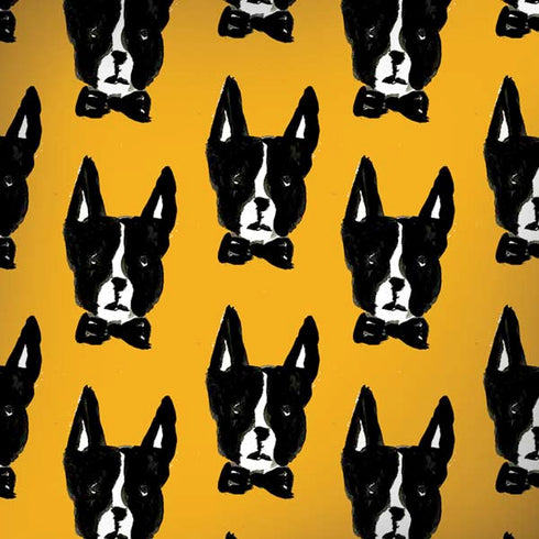 Bouffants and Broken Hearts Boston Terrier Moto G6 Skin