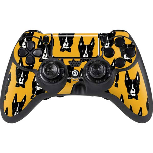 Bouffants and Broken Hearts Boston Terrier PlayStation PS4 Skins